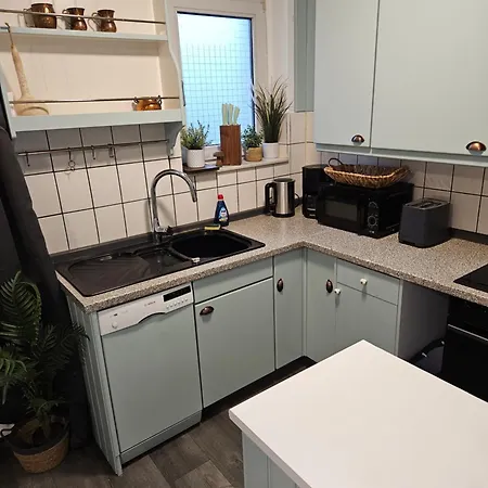 公寓 Large - Modern & Fully Equipped - Near Fair