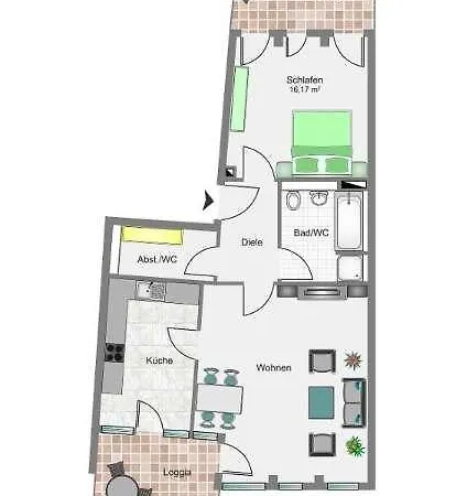 Apartment Deluxe Cologne
