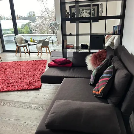 Zum Em Stadion Zu Fuss - Luxus Im Gruenen Apartment *