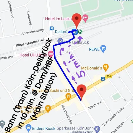 Komfort Citytrain Messe Business Erholung Wifi Mit Magentatv Bis 4 Pers *
