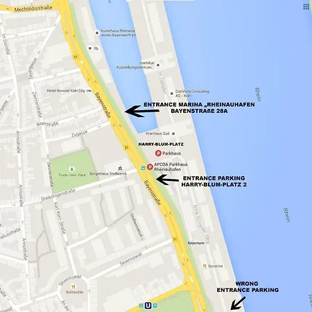 Hotel en barco Fantasie Boot Einhorn Colonia