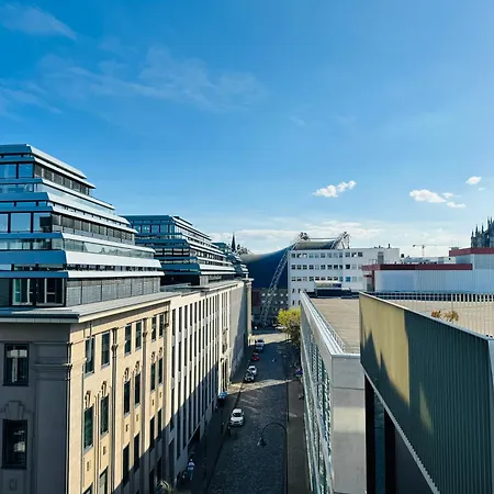 דירה Klassen - Exklusives Luxus Loft Am Dom - Dachterrasse, Traum-aussicht קלן